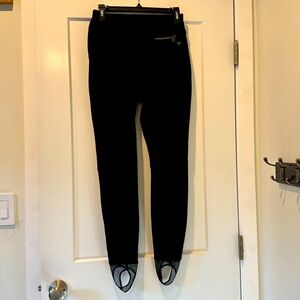 Women’s Obermeyer Ski Stirrup Skinny Pant Black sz 6